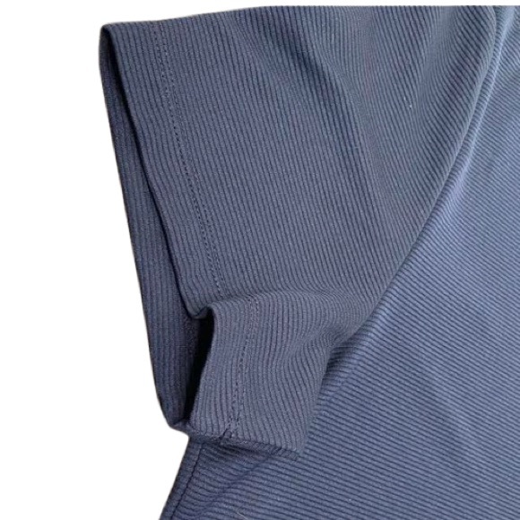 Men’s Stretch Ribbed Short Sleeve T-Shirt Created For Macy’s - Picture 8 of 9